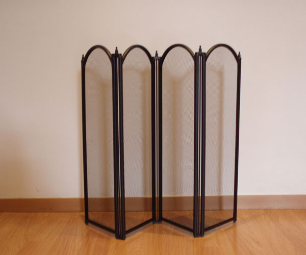 4 Fold Fire Screen