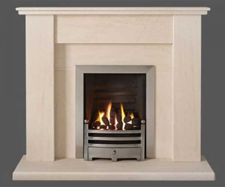 Capital-Avelar-48-Fireplace Portuguese Limestone