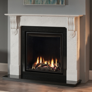 Capital Fireplace Nuffield Carrara marble fire surround