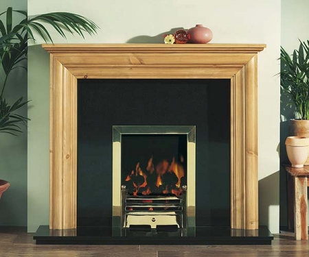 Focus Fireplaces Emily pine fire surround