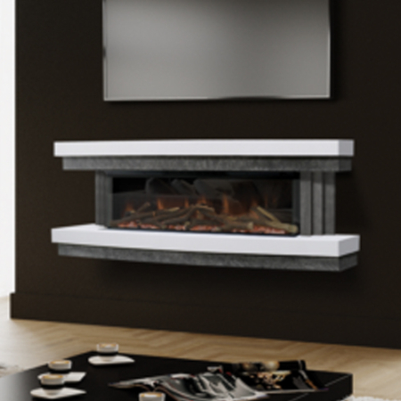 Evonic Fires Ellipse wall hung electric fire