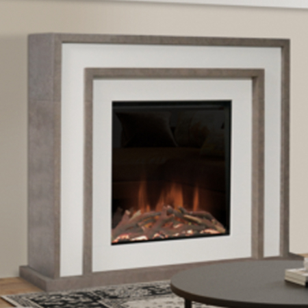 Evonic Fires Murano electric fire suite