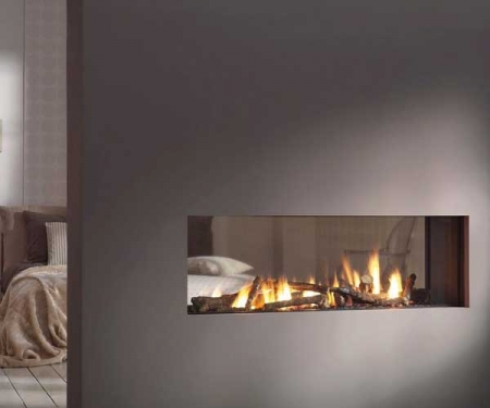 Vision Trimline TL100t-Tunnel gas fire